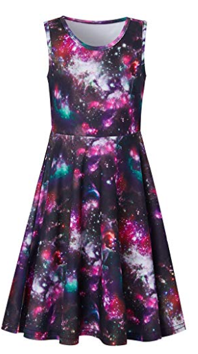 Girl Print Dress